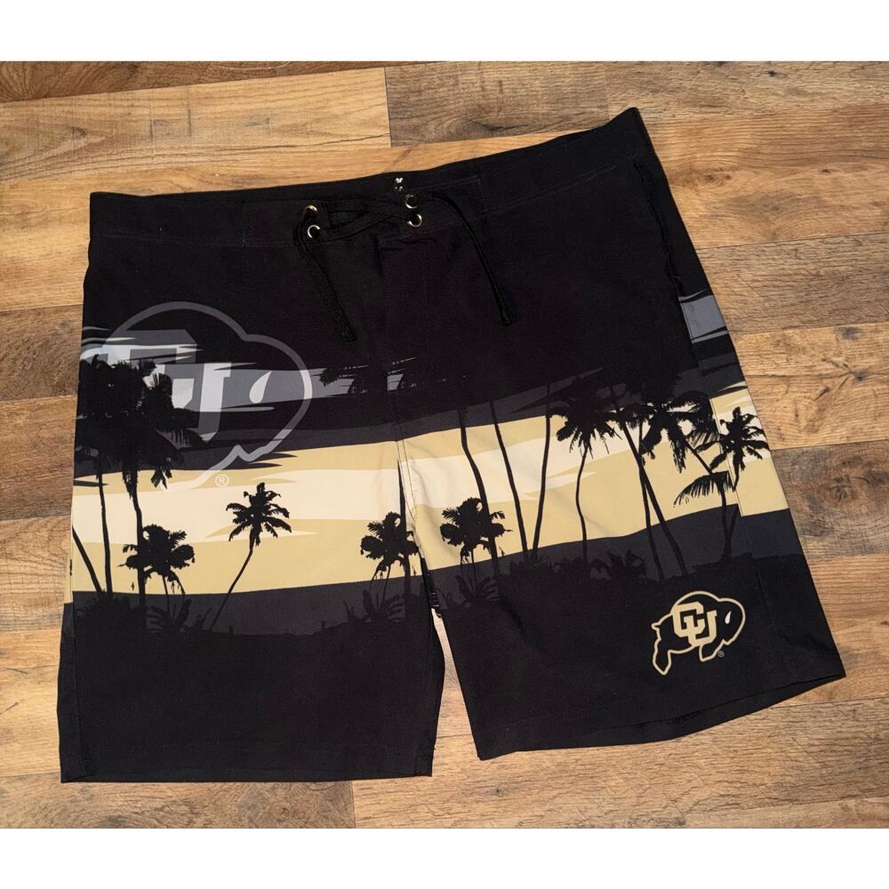 Foco Colorado buffalo sunset board shorts
